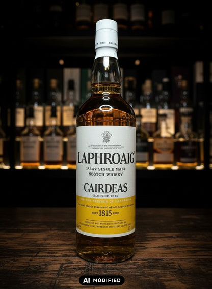 Whiskyquartier Laphroaig Càirdeas 2014 Feis Ile Edition, 0.7L, 51.4% Vol. Single Malt Scotch Whisky in Amontillado Sherry Cask.