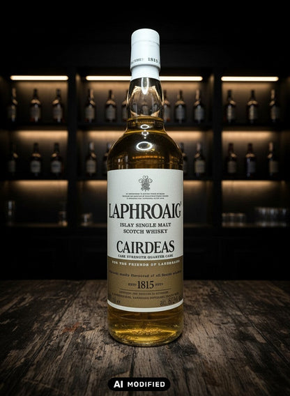 Whiskyquartier Laphroaig Càirdeas 2017 Feis Ile Edition, ein Single Malt Scotch Whisky in Fassstärke aus Quarter Casks.