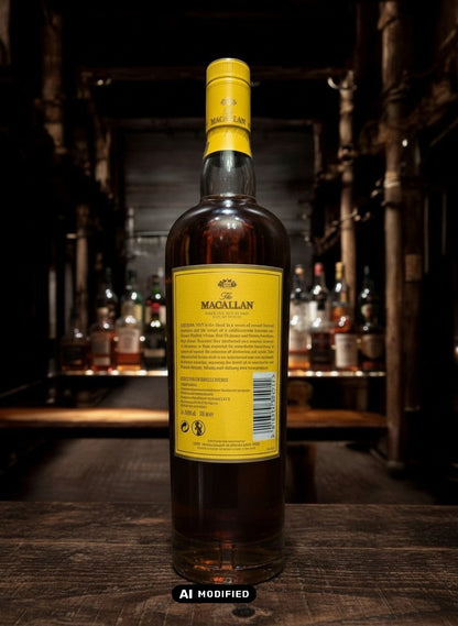 The Macallan Edition No. 3 Single Malt Scotch Whisky in 0,7L Flasche mit gelbem Etikett und Verschluss
