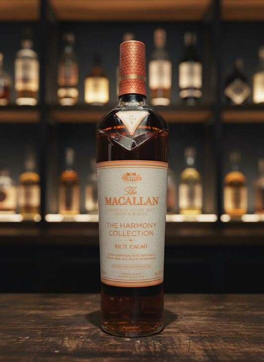 Whiskyquartier Macallan Harmony Collection Rich Cacao 0,7L Flasche mit Schokoladen- und Honignoten