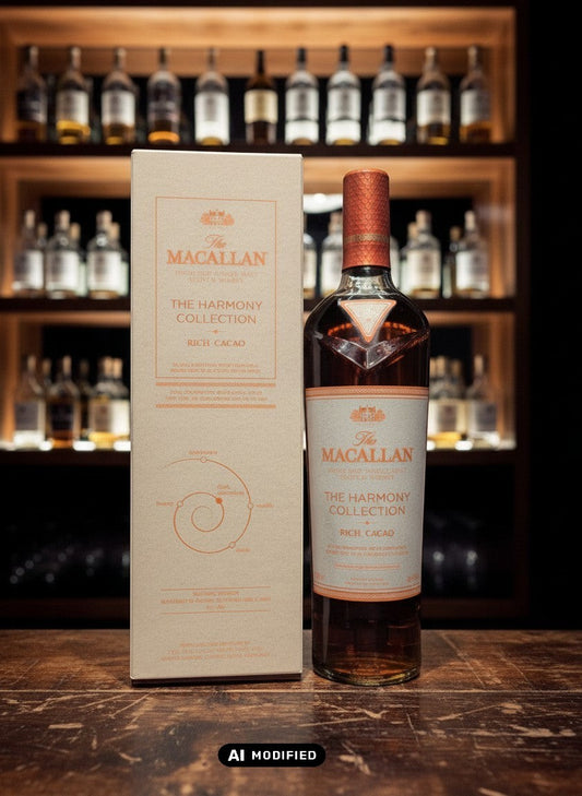 Macallan Harmony Collection Rich Cacao Single Malt Scotch Whisky 0,7L mit passender Geschenkverpackung