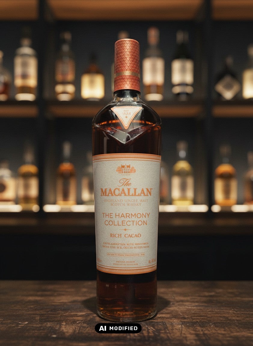 Whiskyquartier Macallan Harmony Collection Rich Cacao 0,7L Flasche mit Schokoladen- und Honignoten