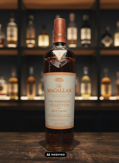 Whiskyquartier Macallan Harmony Collection Rich Cacao 0,7L Flasche mit Schokoladen- und Honignoten