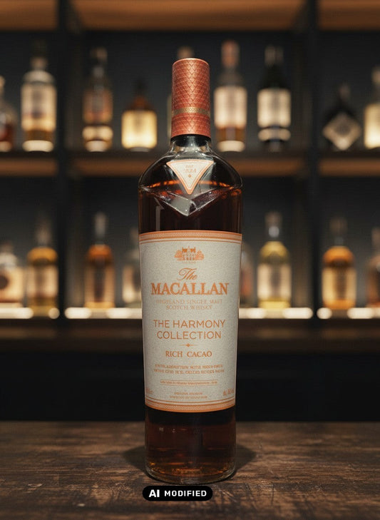 Whiskyquartier Macallan Harmony Collection Rich Cacao 0,7L Flasche mit Schokoladen- und Honignoten