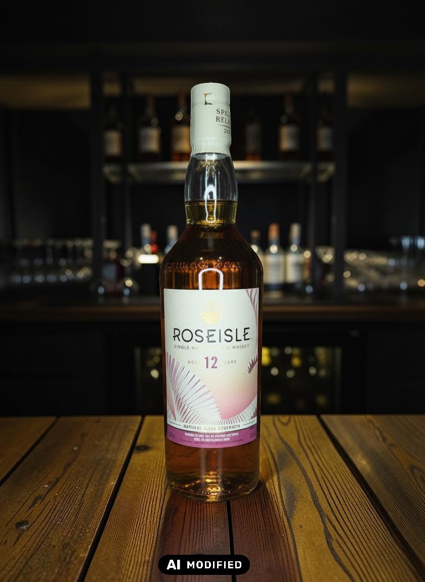 Whiskyquartier: Roseisle 12 Jahre Single Malt Scotch Whisky in limitierter Auflage, 0,7L, gereift in amerikanischen Eichenfässern.