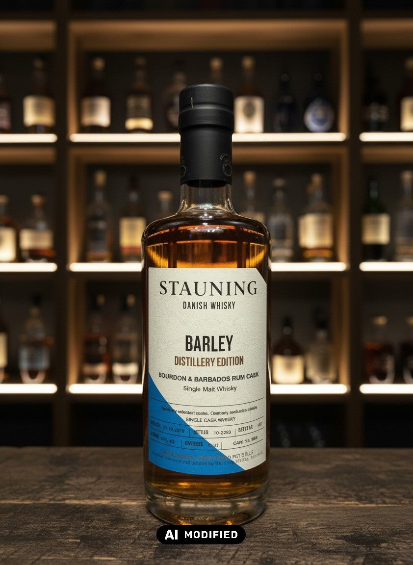 Stauning Barley Distillery Edition Single Malt Whisky in Bourbon & Barbados Rum Cask, 0.35L, 52% Vol.