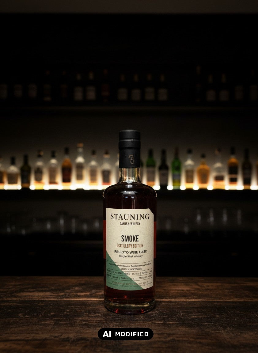 Whiskyquartier Stauning Smoke Distillery Edition Recioto Wine Cask Single Malt Whisky 0,35L